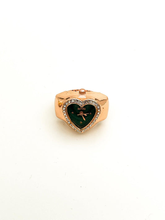HEART WATCH RING - MoreExtra