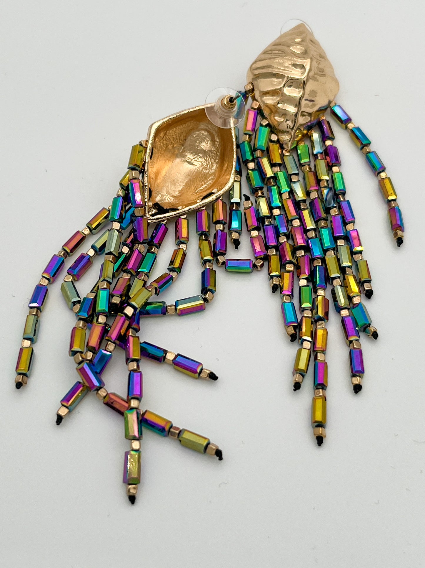 BOLD LONG DANGLE DROP EARRINGS - MoreExtra