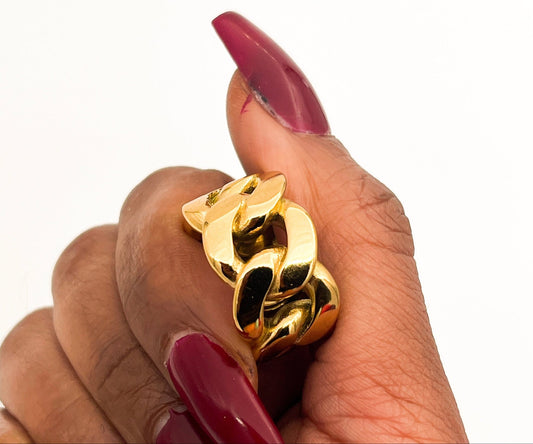 CHUNKY CHAIN RING