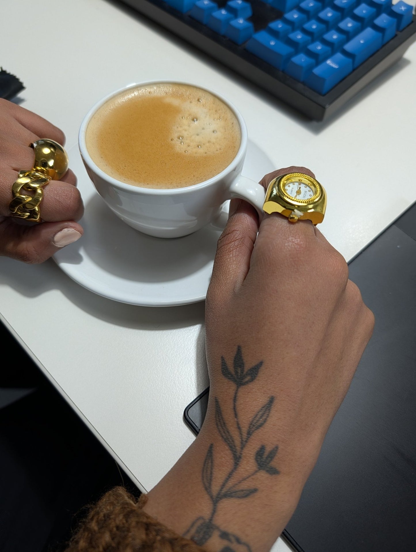 THE JUNIOR EXEC WATCH RING